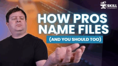 how pros name files