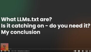 LLMS Files what are they and do you need them?