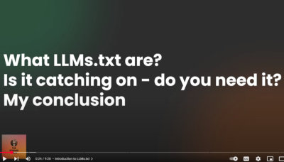 LLMS Files what are they and do you need them?