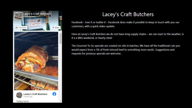Lacey's Craft Butchers
