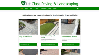 1st Class Paving and Landscaping