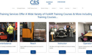 CRS Training for all your forklift training needs in the South-West
