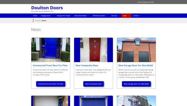 Doulton Doors similar look just faster code.